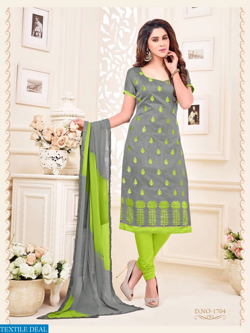 barfi by RR Wholesale chanderi Dress material